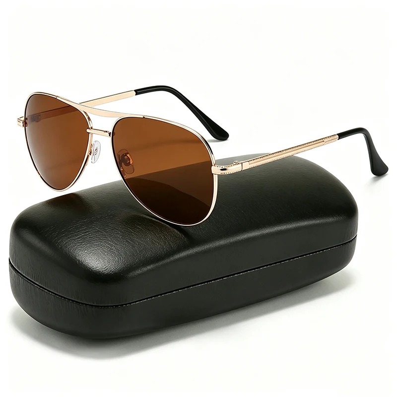 Fishing Sunglasses Polarized - แว่นกันแดดโพลาไรซ์สำหรับผู้ชายและผู้หญิง ดีไซน์หรูหราสำหรับฤดูร้อน เหมาะสำหรับขับรถ ตกปลา ป้องกันรังสียูวี 400